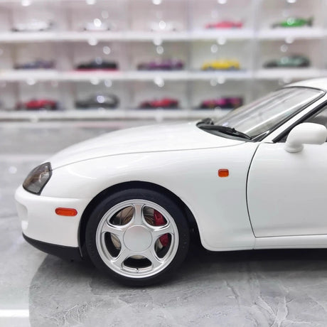 [WhelArt] 1:18 Toyota 1993 Supra A80 White Model Car Die-Cast