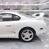 [WhelArt] 1:18 Toyota 1993 Supra A80 White Model Car Die-Cast