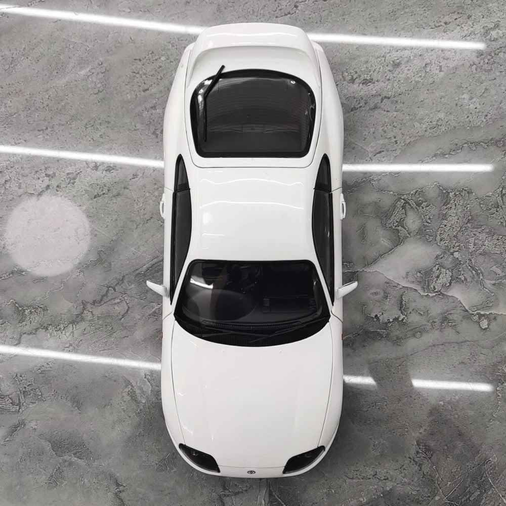 [WhelArt] 1:18 Toyota 1993 Supra A80 White Model Car Die-Cast