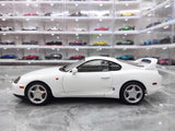 [WhelArt] 1:18 Toyota 1993 Supra A80 White Model Car Die-Cast