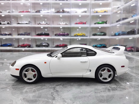 [WhelArt] 1:18 Toyota 1993 Supra A80 White Model Car Die-Cast