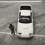 Whelart Mazda 1985 Savanna RX-7 FC3S Infini White 1:18 – Collectible Diecast Model Die-Cast
