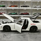 Whelart Mazda 1985 Savanna RX-7 FC3S Infini White 1:18 – Collectible Diecast Model Die-Cast