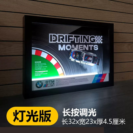 BMW M4 DTM لحظات الانجراف عرض سيارات مؤطرة نموذج سيارات مؤطر