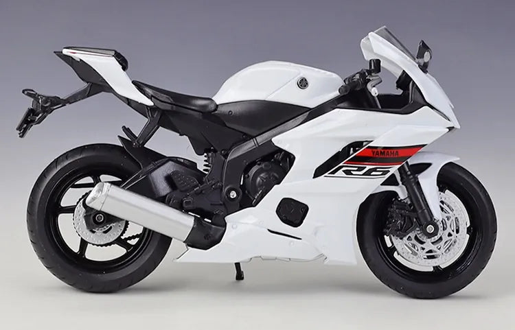 1:12 YAMAHA 2021 YZF-R6 Motorcycle Model