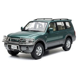 [YC] 1:18 Mitsubishi 1999 Pajero V73 verde modellino di auto Die-Cast