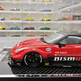 [YY] 1:18 Nissan 2007 35GT-RR LB-Silhouette WORKS Red Model Car Resin