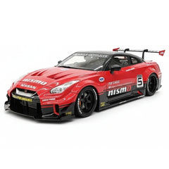 [YY] 1:18 Nissan 2007 35GT-RR LB-Silhouette WORKS Red Model Car Resin