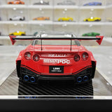 [YY] 1:18 Nissan 2007 35GT-RR LB-Silhouette WORKS Red Model Car Resin