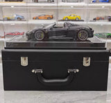 [YY] 1:18 Porsche 2013 918 Spyder Convertible Black Model Car Resin