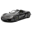 [YY] 1:18 Porsche 2013 918 Spyder Convertible musta pienoismalli Hartsi