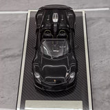 [YY] 1:18 Porsche 2013 918 Spyder Convertible Black Model Car Resin