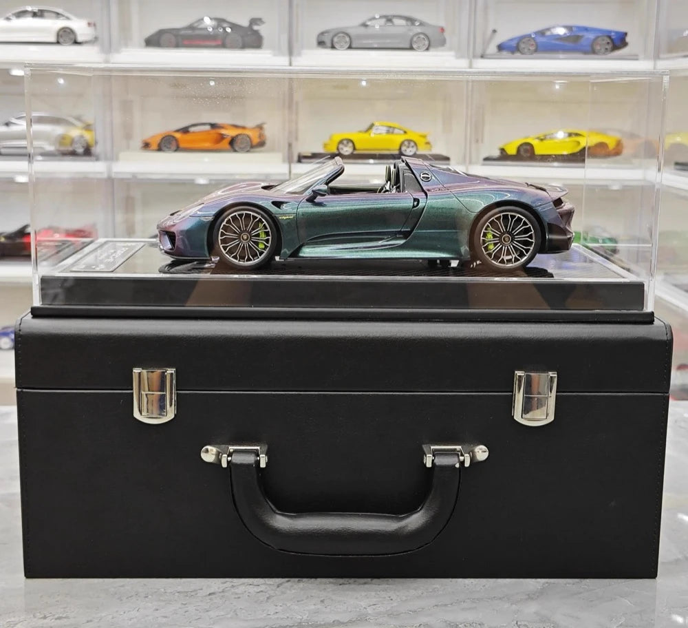 [YY] 1:18 Porsche 2013 918 Spyder Convertible Gradient modellino di auto resina
