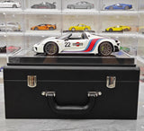 [YY] 1:18 Porsche 2013 918 Spyder Convertible Martini modelauto Hars