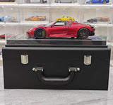 [YY] 1:18 Porsche 2013 918 Spyder Convertible Red Model Car Resin