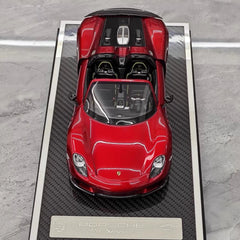 [YY] 1:18 Porsche 2013 918 Spyder Convertible Red Model Car Resin