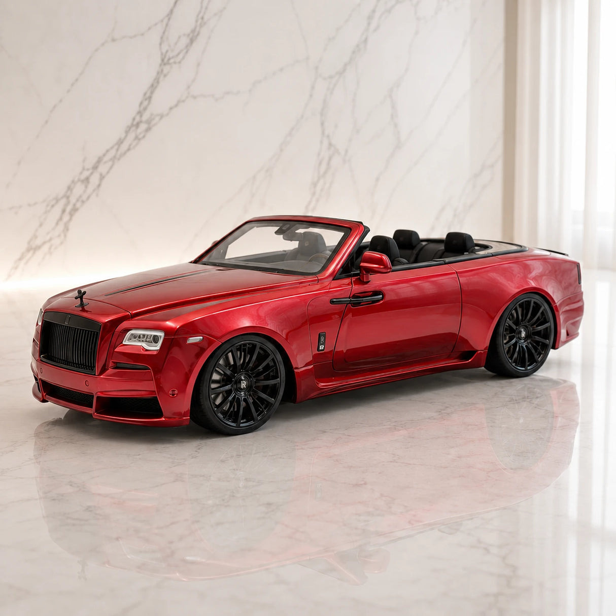 Rolls-Royce 2016 Dawn Overdose Red 1:18 resin model car by YY - view 2