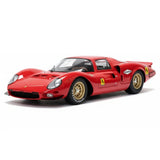 [YY] 1:18 Ferrari 1966 365 P2 LM Le Mans Maquette Red Model Car Resin
