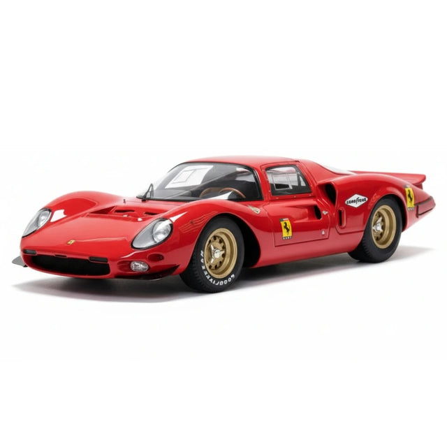 [YY] 1:18 Ferrari 1966 365 P2 LM Le Mans Maquette Red Model Car Resin
