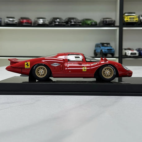 [YY] 1:18 Ferrari 1966 365 P2 LM Le Mans Maquette rood modelauto Hars