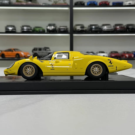 [YY] 1:18 Ferrari 1966 365 P2 LM Le Mans Maquette geel modelauto Hars