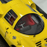 [YY] 1:18 Ferrari 1966 365 P2 LM Le Mans Maquette geel modelauto Hars