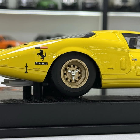 [YY] 1:18 Ferrari 1966 365 P2 LM Le Mans Maquette geel modelauto Hars