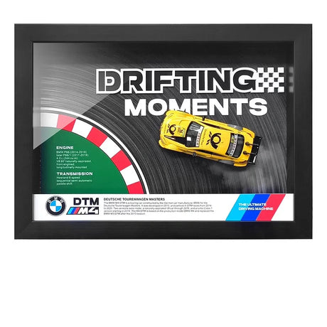 BMW M4 DTM لحظات الانجراف عرض سيارات مؤطرة نموذج سيارات مؤطر