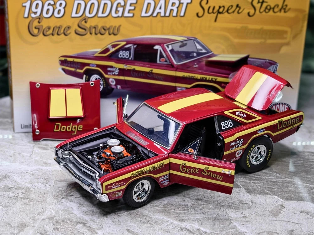 [ACME] 1:18 Dodge 1968 Dart Super Stock Model Car Die-Cast