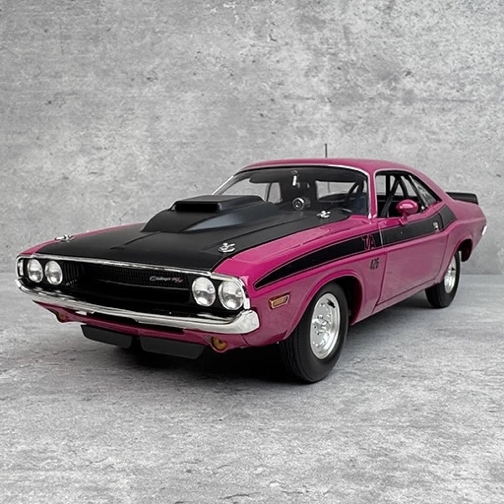 [ACME] 1:18 Dodge 1970 Challenger T/A Purple Model Car Die-Cast