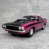 [ACME] 1:18 Dodge 1970 Challenger T/A Purple Model Car Die-Cast