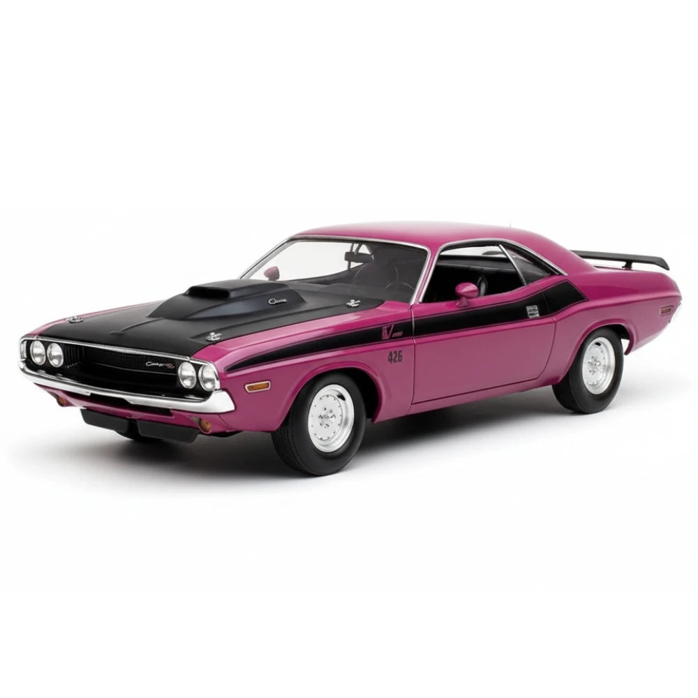 [ACME] 1:18 Dodge 1970 Challenger T/A Purple Model Car Die-Cast