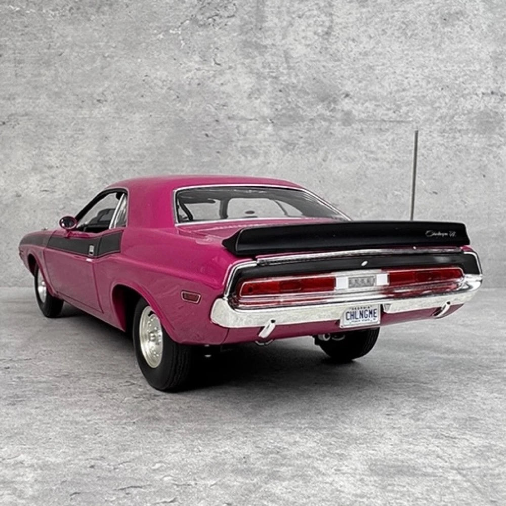 [ACME] 1:18 Dodge 1970 Challenger T/A Purple Model Car Die-Cast