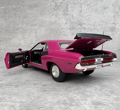 [ACME] 1:18 Dodge 1970 Challenger T/A Purple Model Car Die-Cast