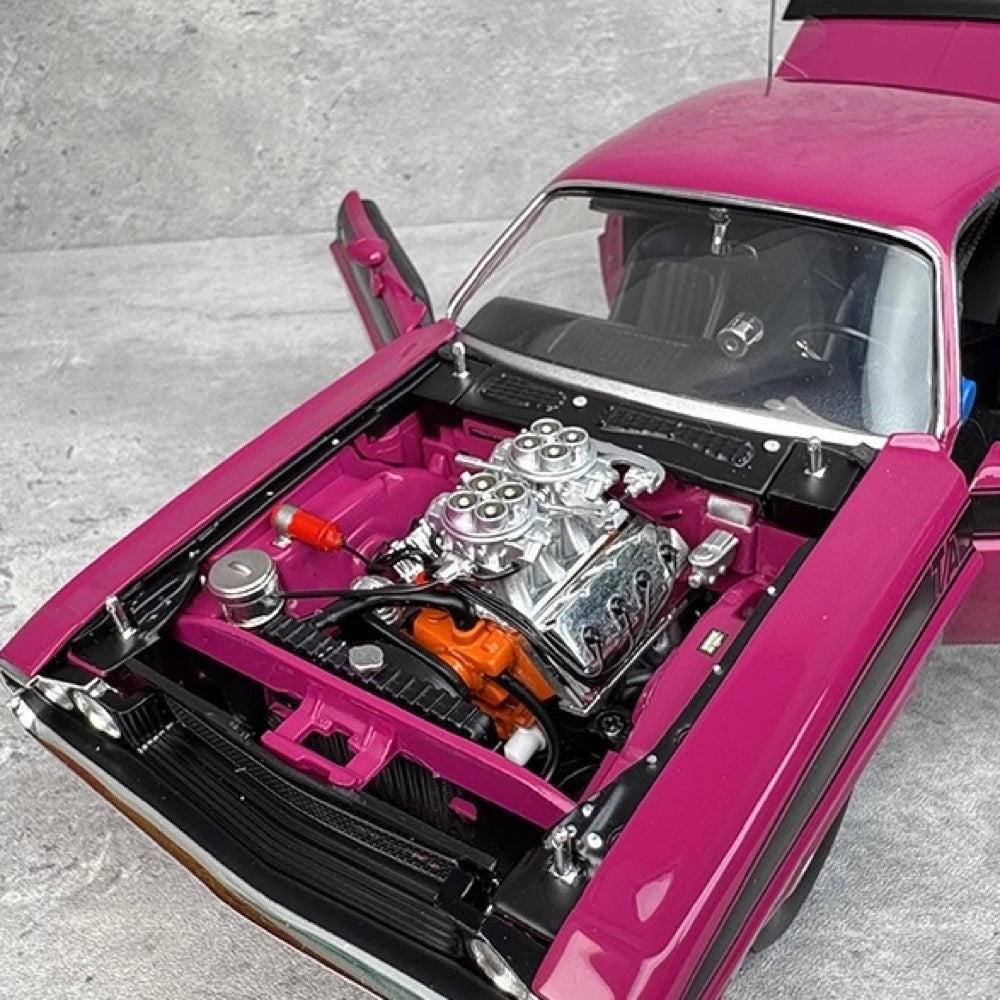 [ACME] 1:18 Dodge 1970 Challenger T/A Purple Model Car Die-Cast