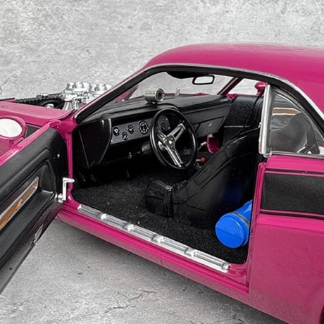 [ACME] 1:18 Dodge 1970 Challenger T/A Purple Model Car Die-Cast
