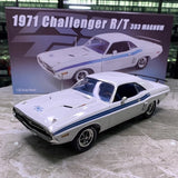 [ACME] 1:18 Dodge 1971 Challenger R/T White Model Car Die-Cast