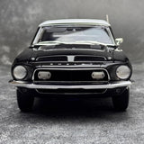 [ACME] 1:18 Ford 1968 Shelby GT500 KR Convertible svart modellbil Die-Cast