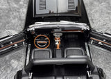 [ACME] 1:18 Ford 1968 Shelby GT500 KR Convertible svart modellbil Die-Cast