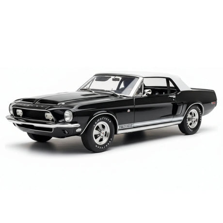 [ACME] 1:18 Ford 1968 Shelby GT500 KR Convertible Black Model Car Die-Cast