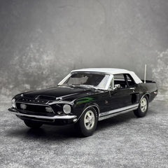 [ACME] 1:18 Ford 1968 Shelby GT500 KR Convertible nero modellino di auto Die-Cast