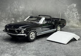 [ACME] 1:18 Ford 1968 Shelby GT500 KR Convertible svart modellbil Die-Cast