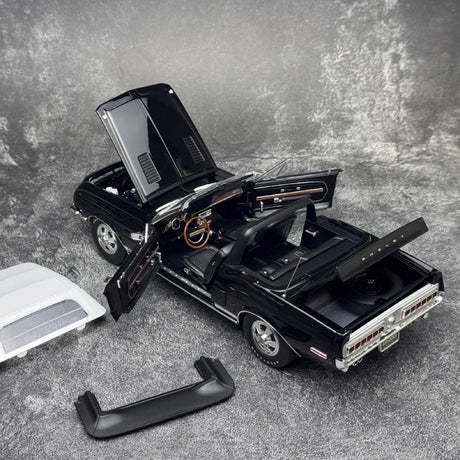 [ACME] 1:18 Ford 1968 Shelby GT500 KR Convertible Black Model Car Die-Cast