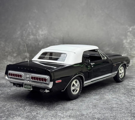 [ACME] 1:18 Ford 1968 Shelby GT500 KR Convertible Black Model Car Die-Cast