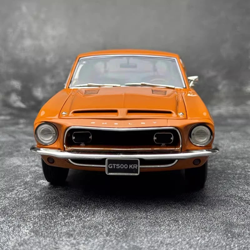 [ACME] 1:18 Ford 1968 Shelby GT500 KR Fastback Orange Model Car Die-Cast