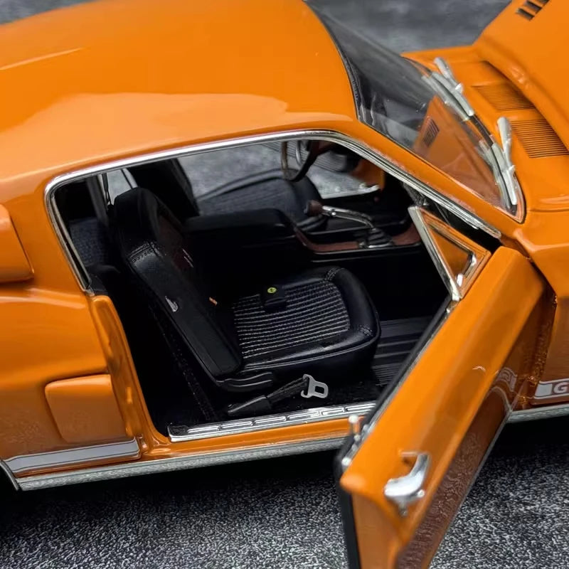 [ACME] 1:18 Ford 1968 Shelby GT500 KR Fastback Orange Model Car Die-Cast