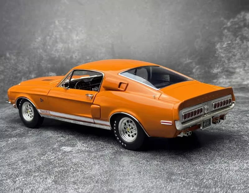 [ACME] 1:18 Ford 1968 Shelby GT500 KR Fastback Orange Model Car Die-Cast