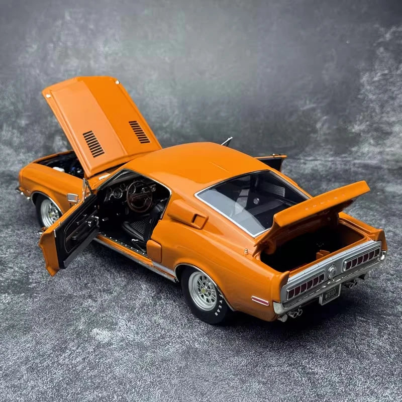 [ACME] 1:18 Ford 1968 Shelby GT500 KR Fastback Orange Model Car Die-Cast