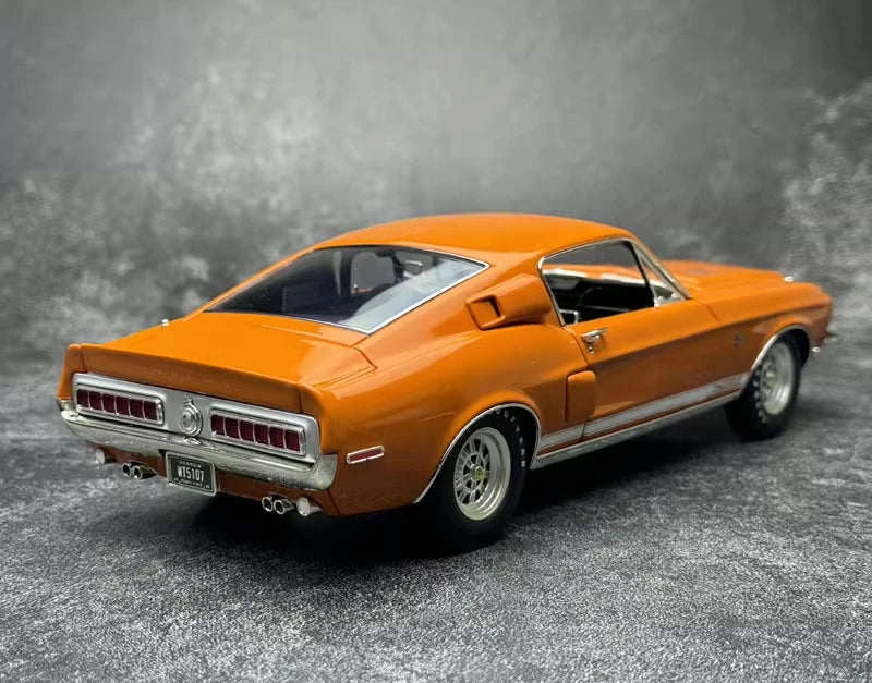 [ACME] 1:18 Ford 1968 Shelby GT500 KR Fastback Orange Model Car Die-Cast