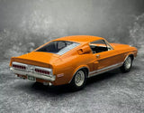 [ACME] 1:18 Ford 1968 Shelby GT500 KR Fastback orange voiture miniature Die-Cast